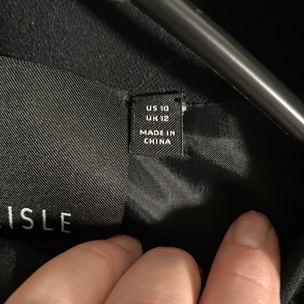 The Carlisle Collection Pandora Black Jacket Size 10 Classic - Picture 8 of 13